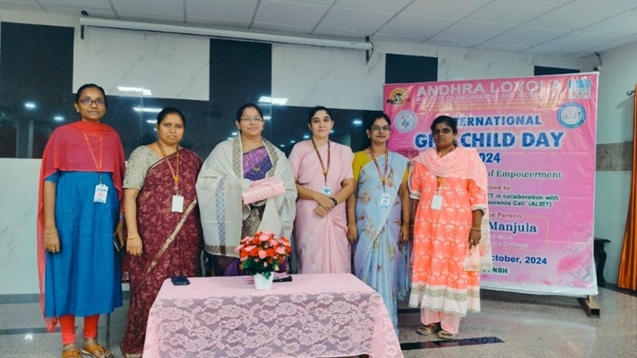 Andhra Loyola Institute of Engineering and Technology Celebrates International Girl Child Day